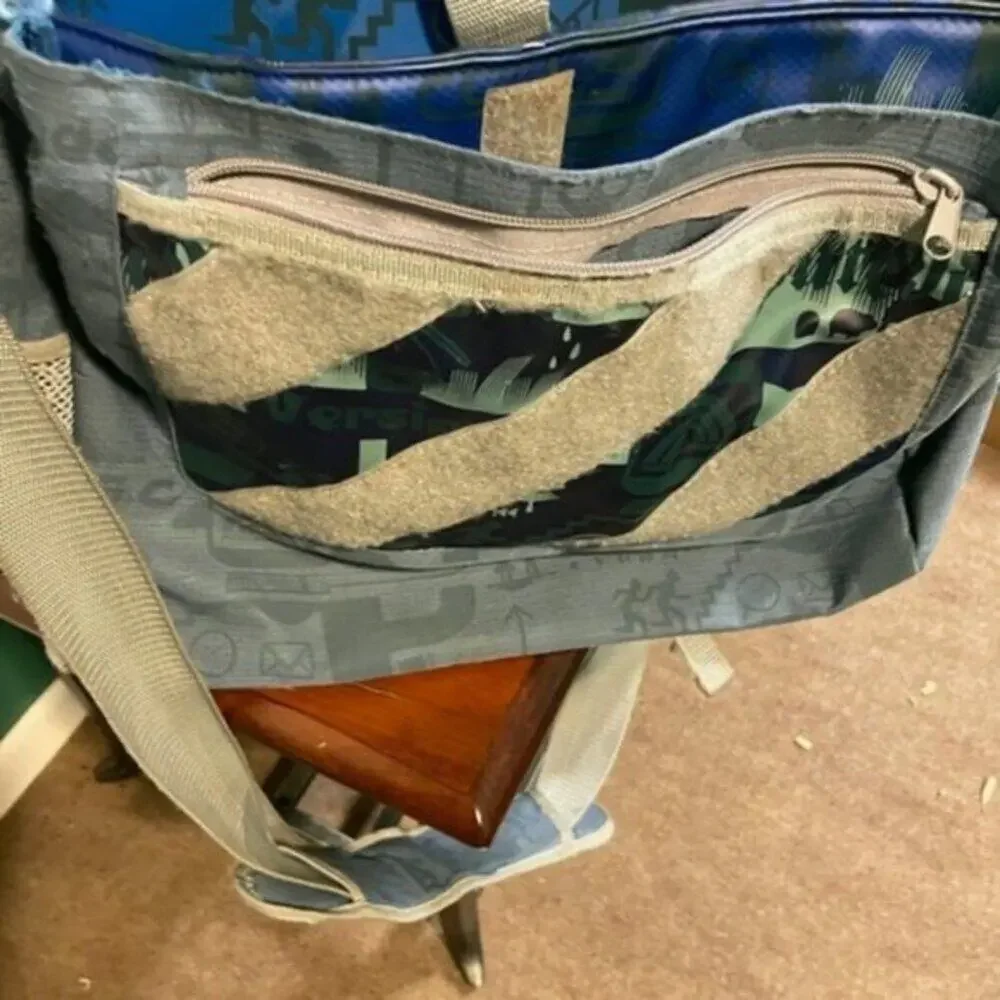 Computer bag from early 2000 blue